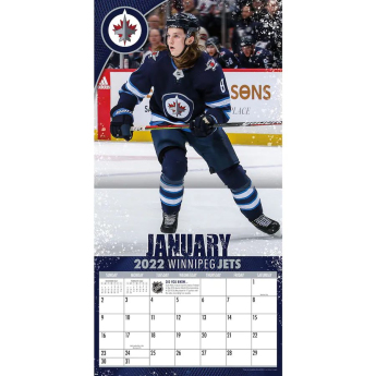 Winnipeg Jets kalendář 2022 wall calendar