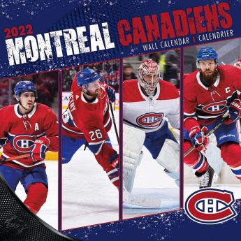Montreal Canadiens kalendář 2022 wall calendar