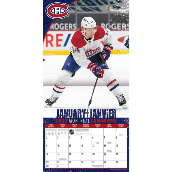 Montreal Canadiens kalendář 2022 wall calendar