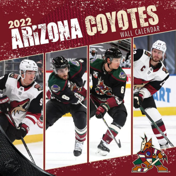 Arizona Coyotes kalendář 2022 wall calendar