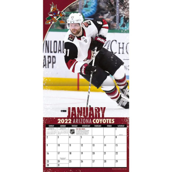 Arizona Coyotes kalendář 2022 wall calendar