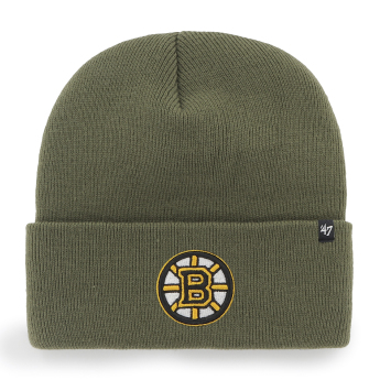 Boston Bruins zimní čepice haymaker green
