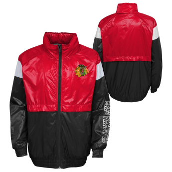 Chicago Blackhawks dětská bunda goal line stance full-zip windbreaker