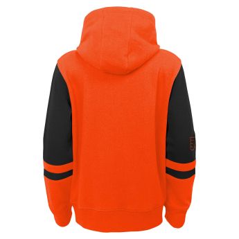 Philadelphia Flyers dětská mikina s kapucí faceoff colorblocked fleece full-zip