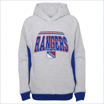 New York Rangers dětská mikina s kapucí power play raglan pullover