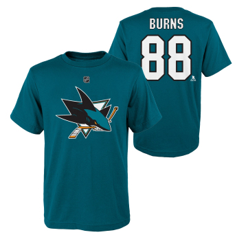 San Jose Sharks dětské tričko Burns 88 Player Name & Number