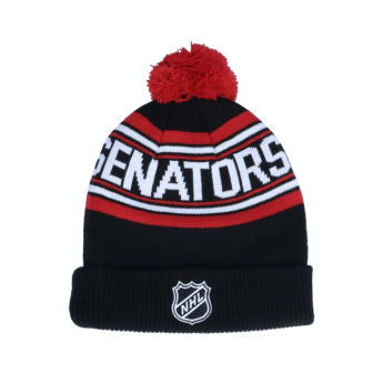 Ottawa Senators dětská zimní čepice wordmark cuffed pom
