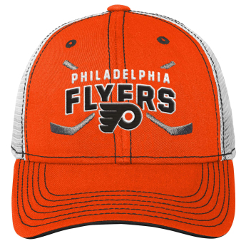 Philadelphia Flyers dětská čepice baseballová kšiltovka core lockup trucker snapback