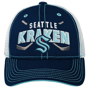 Seattle Kraken dětská čepice baseballová kšiltovka core lockup trucker snapback