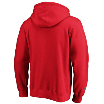 Chicago Blackhawks pánská mikina s kapucí mid essentials crest graphic hoodie red