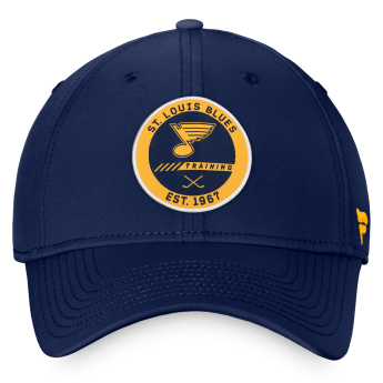 St. Louis Blues čepice baseballová kšiltovka authentic pro training flex cap