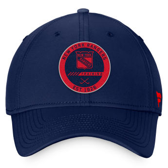 New York Rangers čepice baseballová kšiltovka authentic pro training flex cap