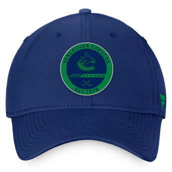 Vancouver Canucks čepice baseballová kšiltovka authentic pro training flex cap