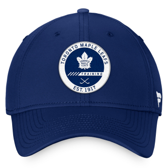 Toronto Maple Leafs čepice baseballová kšiltovka authentic pro training flex cap