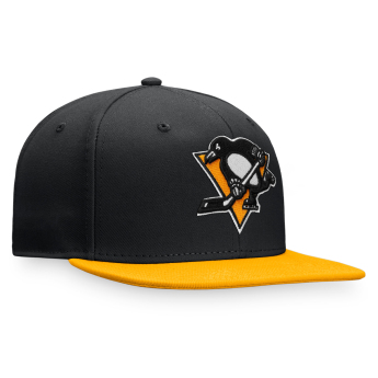 Pittsburgh Penguins čepice flat kšiltovka core snapback cap