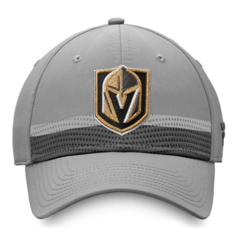 Vegas Golden Knights čepice baseballová kšiltovka authentic pro home ice structured adjustable cap