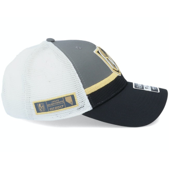 Vegas Golden Knights čepice baseballová kšiltovka authentic pro draft structured trucker cap