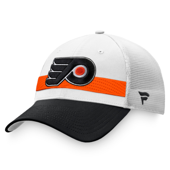 Philadelphia Flyers čepice baseballová kšiltovka authentic pro draft jersey hook structured trucker cap