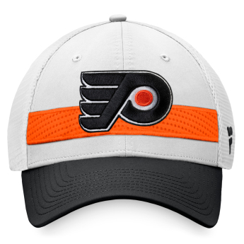 Philadelphia Flyers čepice baseballová kšiltovka authentic pro draft jersey hook structured trucker cap