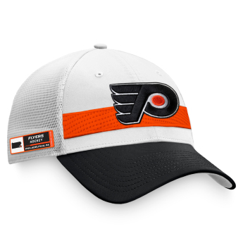 Philadelphia Flyers čepice baseballová kšiltovka authentic pro draft jersey hook structured trucker cap