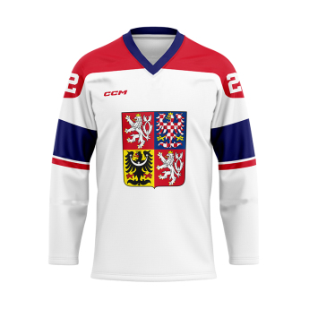 Hokejové reprezentace hokejový dres Czech Republic white