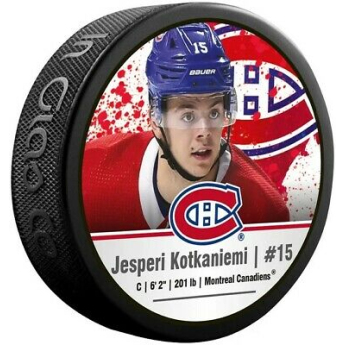 Montreal Canadiens puk souvenir hockey puck Jesperi Kotkaniemi #15