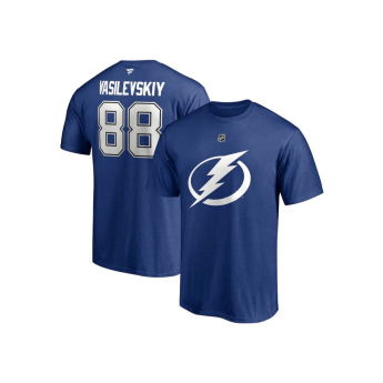 Tampa Bay Lightning pánské tričko Andrei Vasilevskiy #88 Authentic Stack Name & Number