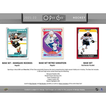 NHL boxy hokejové karty NHL upper deck o-pee-chee blaster box