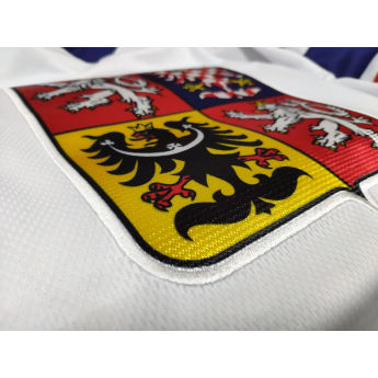 Hokejové reprezentace hokejový dres Czech Republic embroidered white