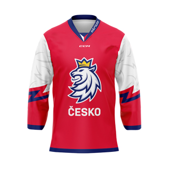 Hokejové reprezentace hokejový dres Czech Republic hockey red