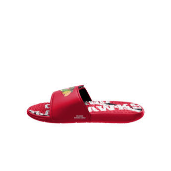 Chicago Blackhawks pantofle gel slide slipper
