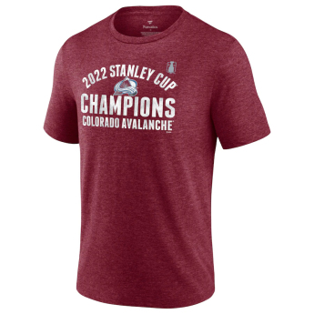 Colorado Avalanche pánské tričko 2022 Stanley Cup Champions Slap Shot Tri-Blend
