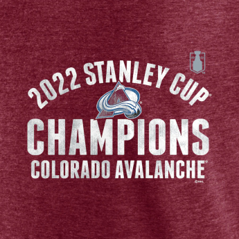 Colorado Avalanche pánské tričko 2022 Stanley Cup Champions Slap Shot Tri-Blend