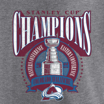 Colorado Avalanche pánské tričko 2022 Stanley Cup Champions Banner Tri-Blend
