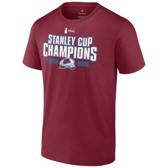 Colorado Avalanche pánské tričko 2022 Stanley Cup Champions Jersey Roster