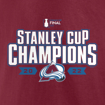 Colorado Avalanche pánské tričko 2022 Stanley Cup Champions Jersey Roster