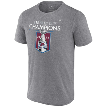 Colorado Avalanche pánské tričko 2022 Stanley Cup Champions Locker Room Performance