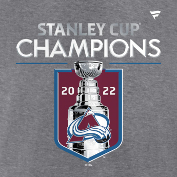 Colorado Avalanche pánské tričko 2022 Stanley Cup Champions Locker Room Performance