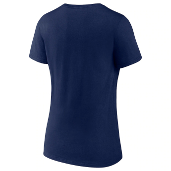 Colorado Avalanche dámské tričko 2022 Stanley Cup Champions Celebration V-Neck blue