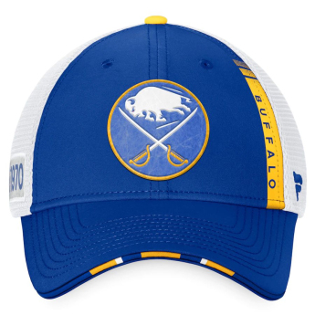 Buffalo Sabres čepice baseballová kšiltovka 2022 NHL Draft Authentic Pro On Stage Trucker Adjustable