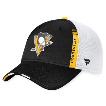 Pittsburgh Penguins čepice baseballová kšiltovka 2022 NHL Draft Authentic Pro On Stage Trucker Adjustable