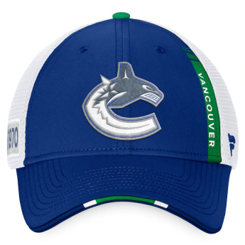 Vancouver Canucks čepice baseballová kšiltovka 2022 NHL Draft Authentic Pro On Stage Trucker Adjustable