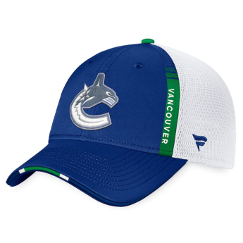 Vancouver Canucks čepice baseballová kšiltovka 2022 NHL Draft Authentic Pro On Stage Trucker Adjustable