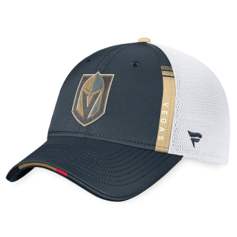 Vegas Golden Knights čepice baseballová kšiltovka 2022 NHL Draft Authentic Pro On Stage Trucker Adjustable