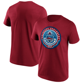 Colorado Avalanche pánské tričko Hometown Graphic dark red