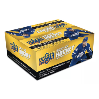 NHL boxy hokejové karty NHL 2021-22 Upper Deck Extended Series Retail Box