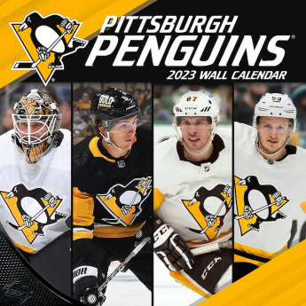 Pittsburgh Penguins kalendář 2023 Wall Calendar