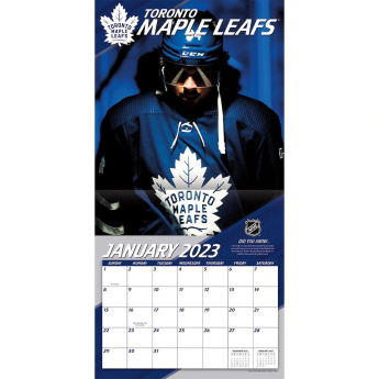 Toronto Maple Leafs kalendář Auston Matthews #34 2023 Wall Calendar