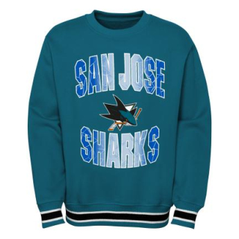 San Jose Sharks dětská mikina Classic Blueliner Crew Neck