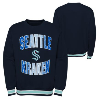 Seattle Kraken dětská mikina Classic Blueliner Crew Neck